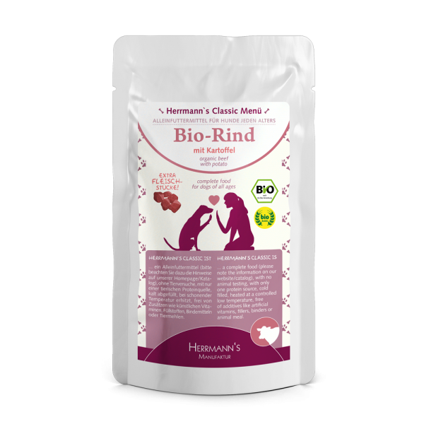 Herrmanns Classic Bio Rind Menü 130g
