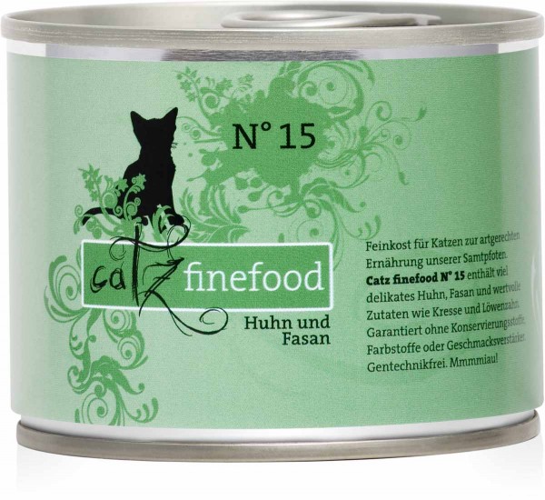 Catz finefood No. 15 Huhn und Fasan 200g