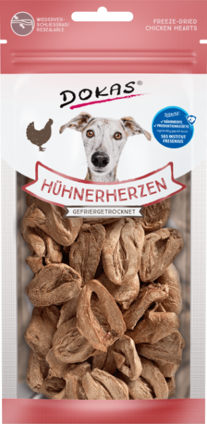 Dokas Hühnerherzen 22g