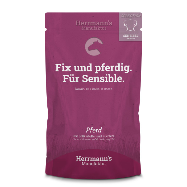 Herrmanns Selection Sensibel Pferd Menü