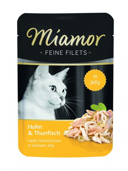 Miamor Feine Filets Huhn & Thunfisch in Jelly 100g