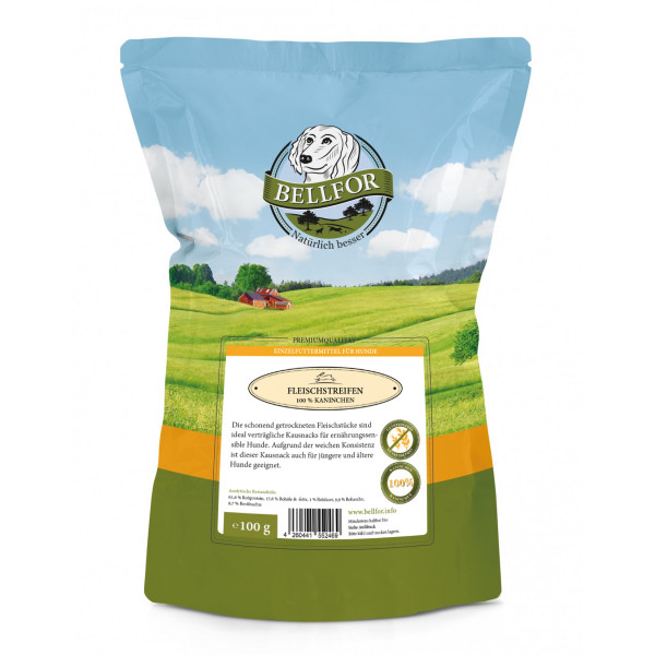 Bellfor Kaninchen Fleischstreifen 100g