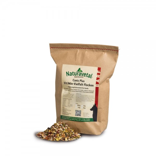 Naturavetal Canis Plus Vit/Min-Vielfalt Flocke