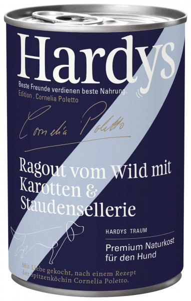 Hardys Traum Ragout vom Wild mit Karotten 400g
