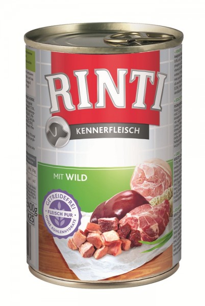 Rinti Kennerfleisch Wild pur