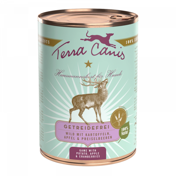 Terra Canis Wild mit Kartoffeln getreidefreies Menü