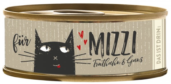 Bubeck Mizzi Truthahn & Gans 100g Katzenfutter