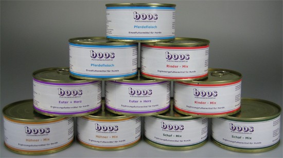 Boos Testpaket 100% Fleisch 4 Sorten