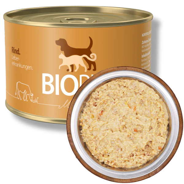 BIOPUR Hunde Diät bei Leber-Erkrankungen 400g