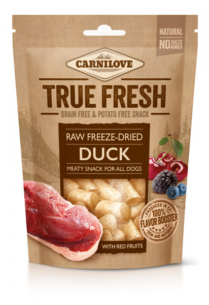 Carnilove Snack True Fresh Duck with red fruits 40g
