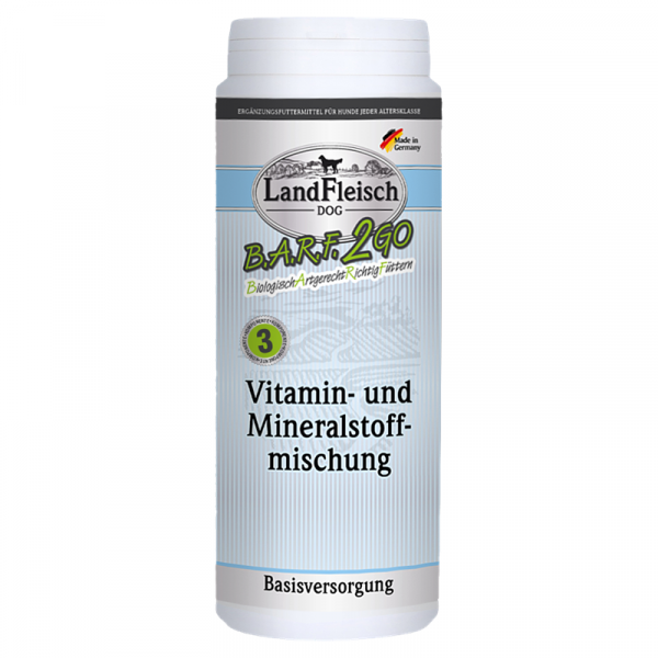 Landfleisch Wolf Vitamin,-Mineralmischung 250g