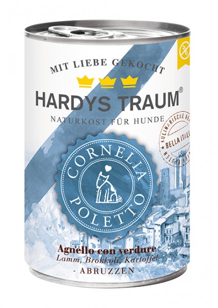 Hardys Traum Cornelia Poletto Edition Lamm, Brokkoli und Kartoffeln 400g Dose