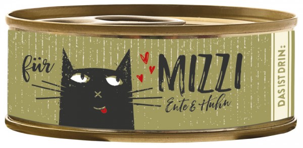 Bubeck Mizzi Ente &amp; Huhn 100g Katzenfutter