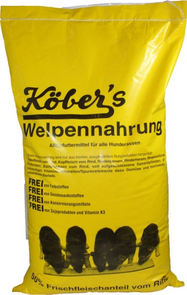 Köbers Welpennahrung 10kg