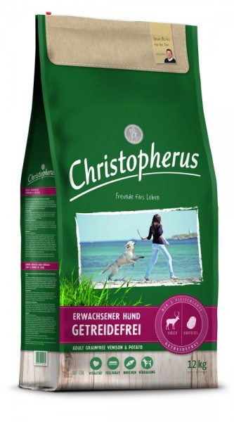 Christopherus getreidefrei Hirsch & Kartoffel