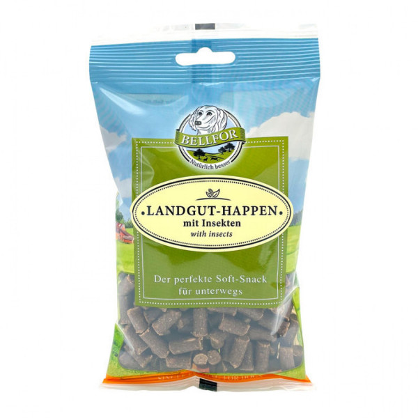 Bellfor Landguthappen mit Insekten Snack 200g
