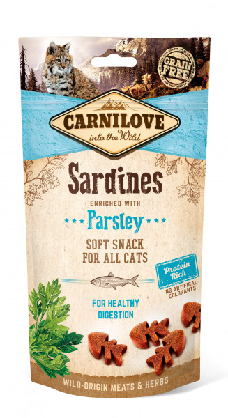 Carnilove Cat Snack Sardine with Parsley 50g