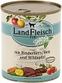 Landfleisch Pur Rinderherz, Reis und Wildapfel