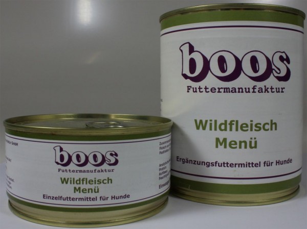 Boos Wildfleisch Menü