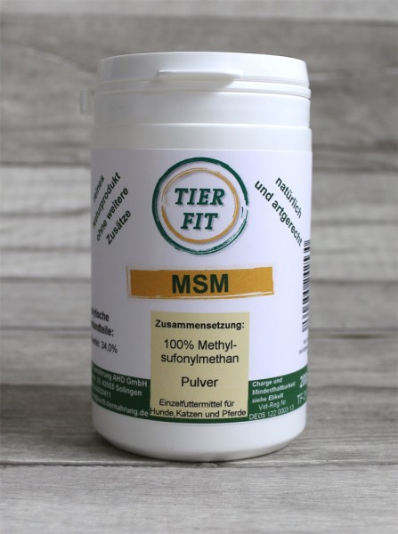 TierFit MSM Pulver