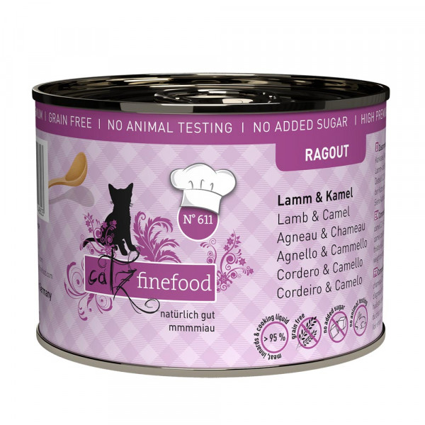 catz finefood Ragout N° 611 Lamm & Kamel 190g