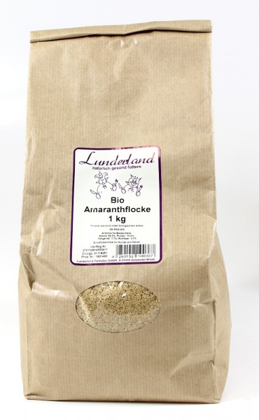 Lunderland Bio Amaranthflocken 1kg MHD: 24.08.2018