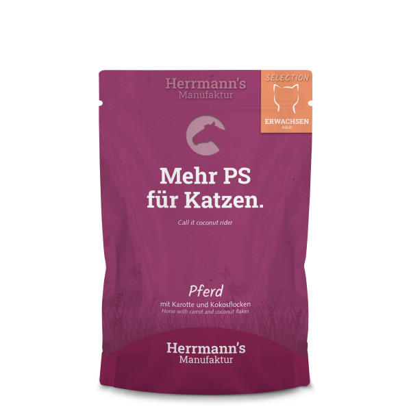 Herrmanns Selection Pferd Katzenfutter