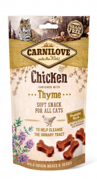 Carnilove Cat Snack Chicken with Thyme 50g