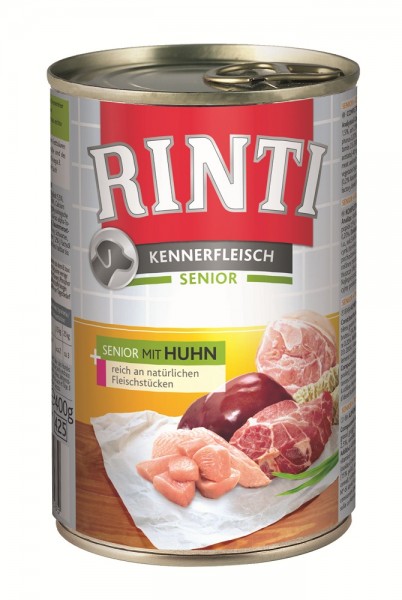Rinti Kennerfleisch Senior Huhn 400g