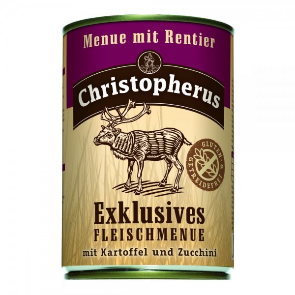 Christopherus Menü mit Rentier