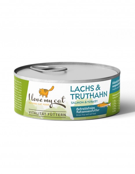 I love my Cat Truthahn &amp; Lachs