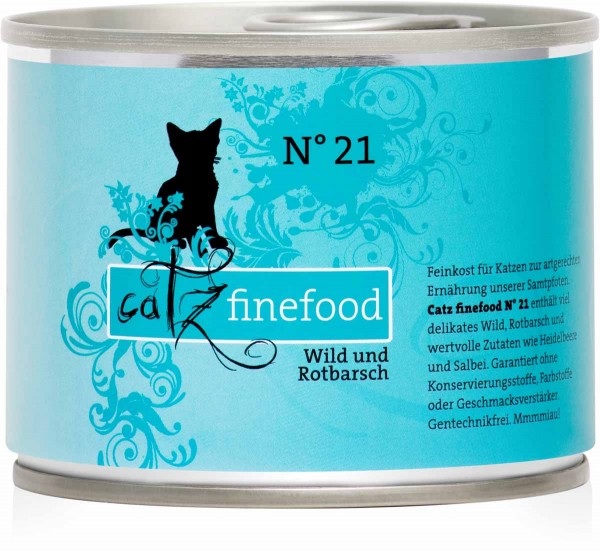 Catz finefood No. 21 Wild & Rotbarsch 200g