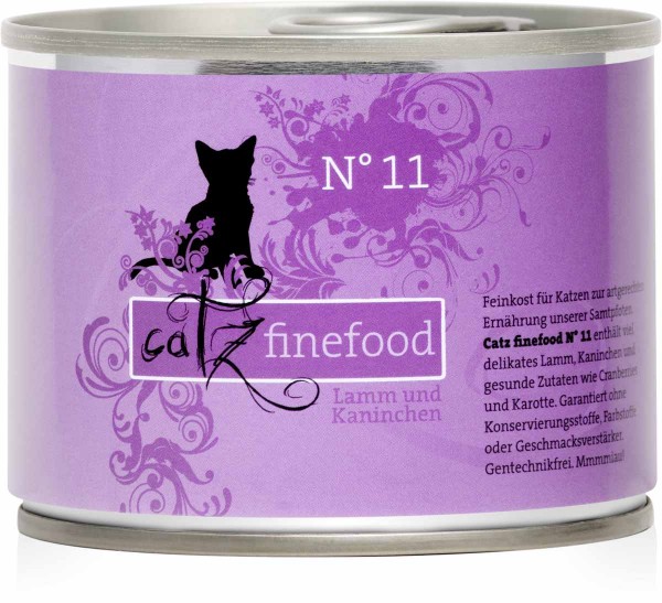 Catz finefood No. 11 Lamm & Kaninchen 200g