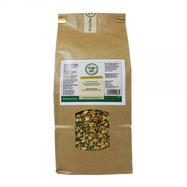 TierFit Zucchiniflocken 500g