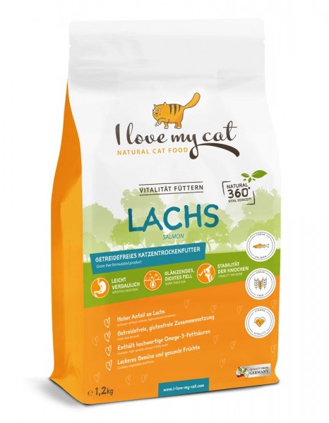 I love my cat mit Lachs 1,2kg