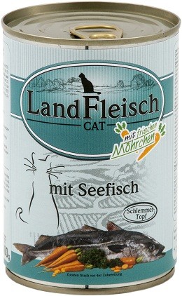 Landfleisch Cat - Schlemmertopf Seefisch 400g