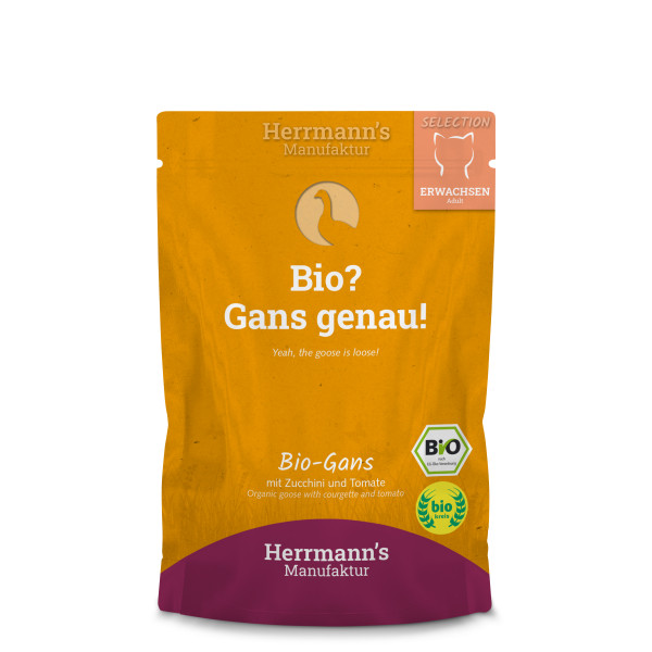 Herrmanns Selection Bio Gans Katzenfutter