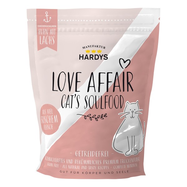 Hardys Traum Love Affair Soulfood Huhn & Lachs 375g
