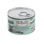 Landfleisch Cat Adult Pastete Rind, Kabeljau und Wurzelpetersilie