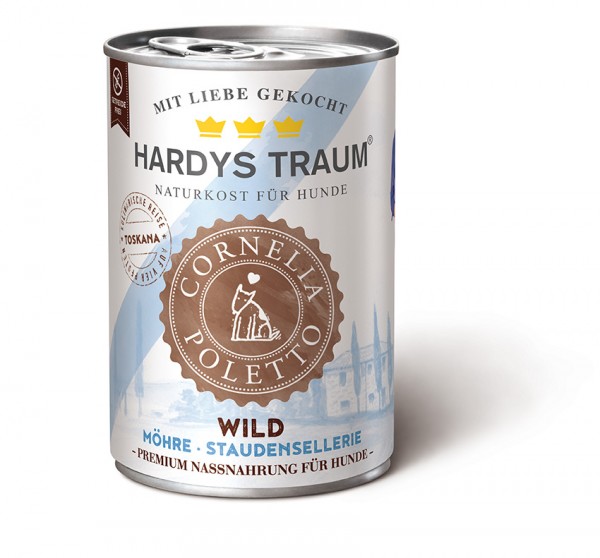 Hardys Traum Cornelia Poletto Edition Toskana Schwarzwild mit Karotte und Staudensellerie 400g