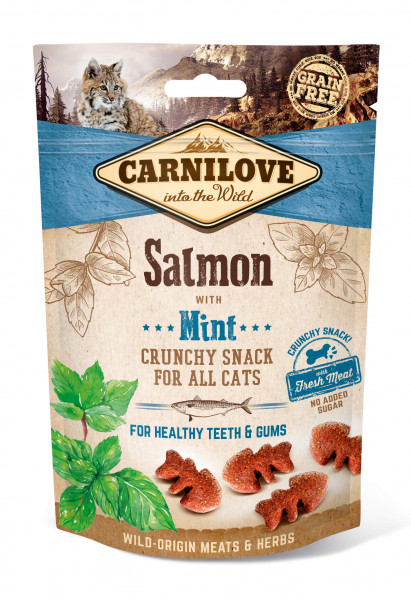 Carnilove Cat Snack Salmon with Mint 50g