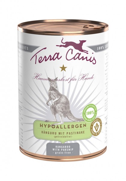 Terra Canis Hypoallergen Känguru mit Pastinake 400g