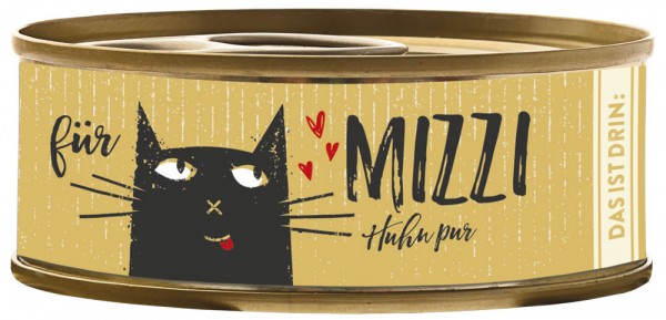 Bubeck Mizzi Huhn pur 100g Katzenfutter
