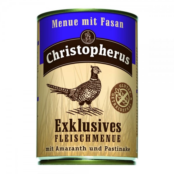 Christopherus Menü mit Fasan