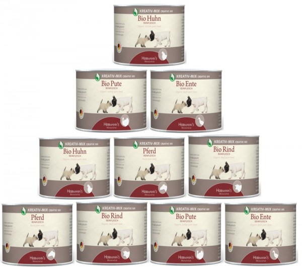 Herrmanns Selection Kreativ Mix 10 x 800g Testpaket