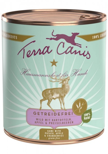 Terra Canis Sensitiv Wild mit Kartoffeln, Apfel & Preiselbeeren
