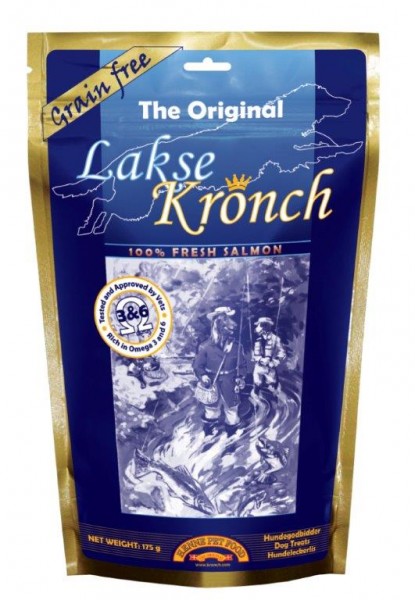 Henne Pet Food Kronch Lachs-Snack 100%