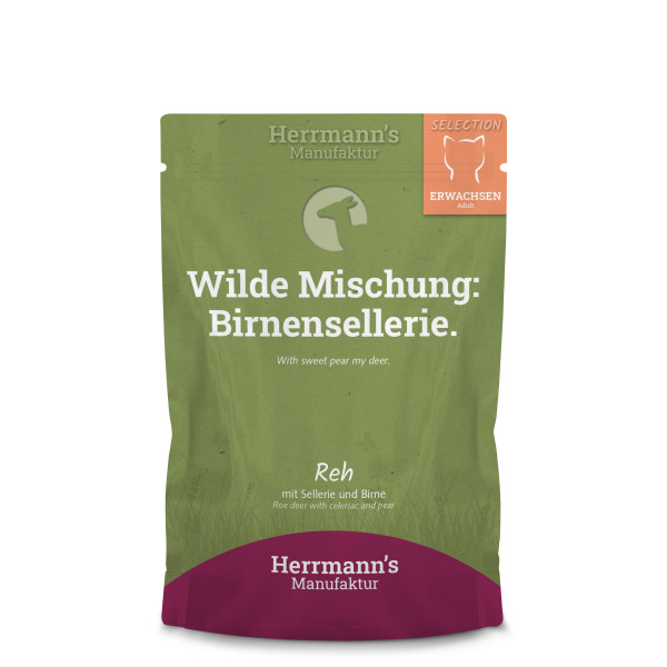 Herrmanns Selection Reh Katzenfutter 100g