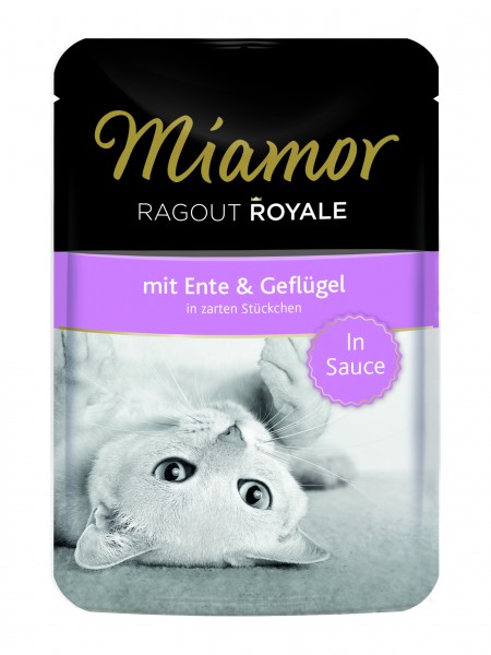 Miamor Ragout Royale Ente & Geflügel in Sauce 100g