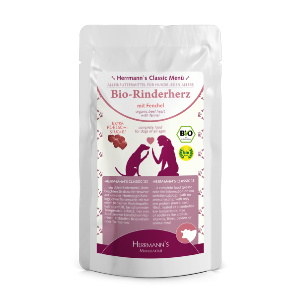 Herrmanns Classic Bio Rinderherz 130g